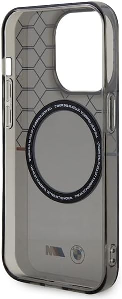 BMW BMHMP14XHGPK hülle für iPhone 14 Pro Max 6.7" grau hardcase Pattern
