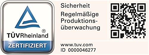 Opticum Stahl Wandhalter (Wandabstand: 40cm, Höhe: 25cm, Rohr: 50, TÜV zertifiziert) Stahl - Wandabs