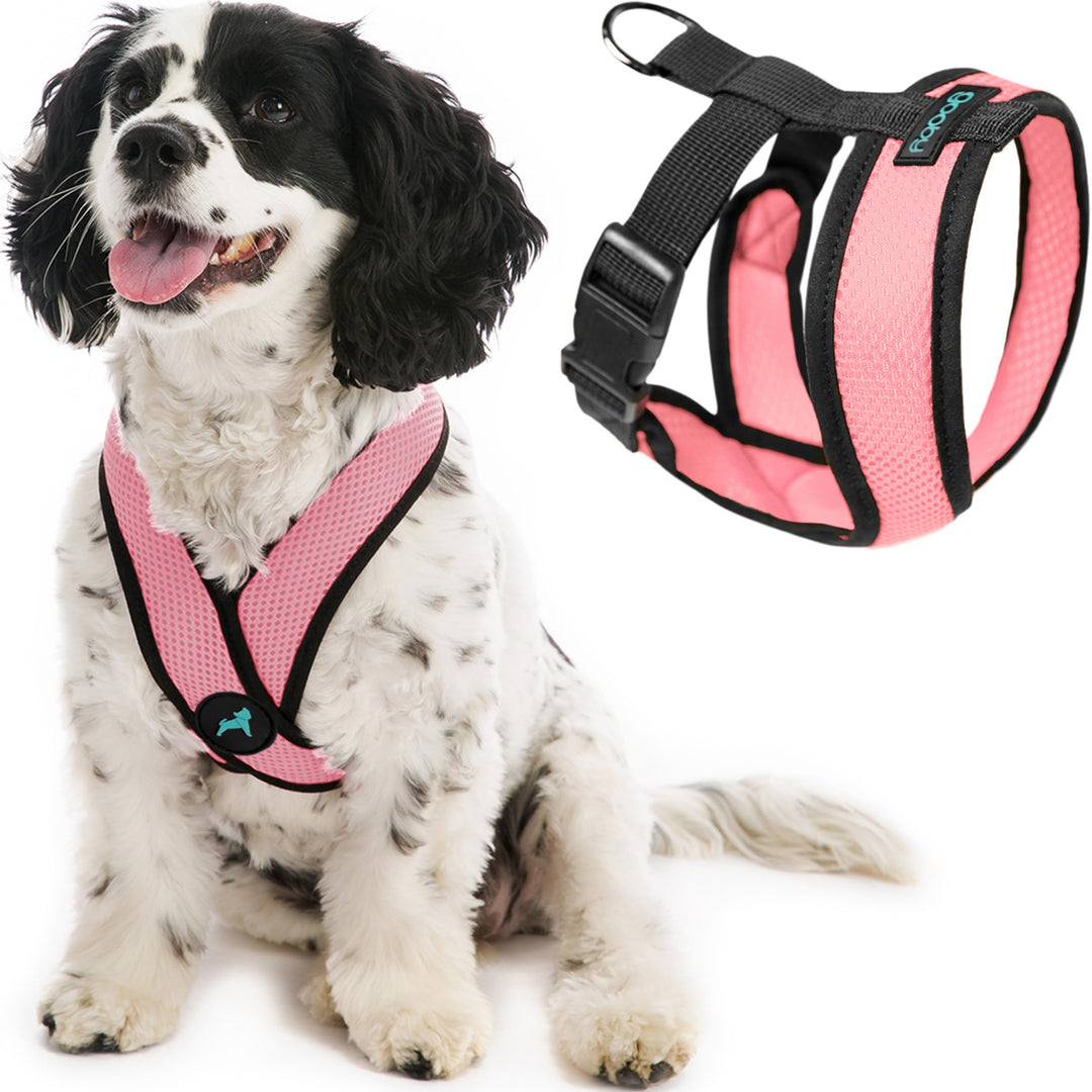 Gooby Comfort X Hundegeschirr zum Ziehen über den Kopf, komfortabel, kein Ziehen, für kleine bis mit