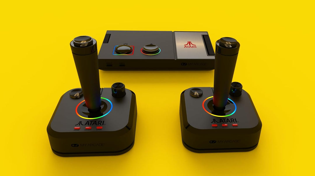 MY ARCADE Gamestation Pro Atari 200 Games Consola Retro + 2 Mandos