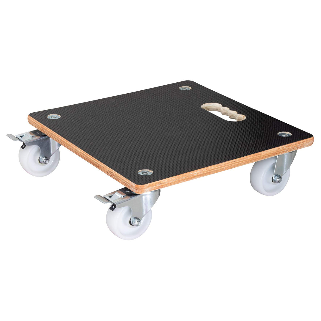 Wagner Pflanzenroller Maxigrip 38 x 38 x 11 cm I Kübelroller f. Aussenbereich + Innenbereich I Trans