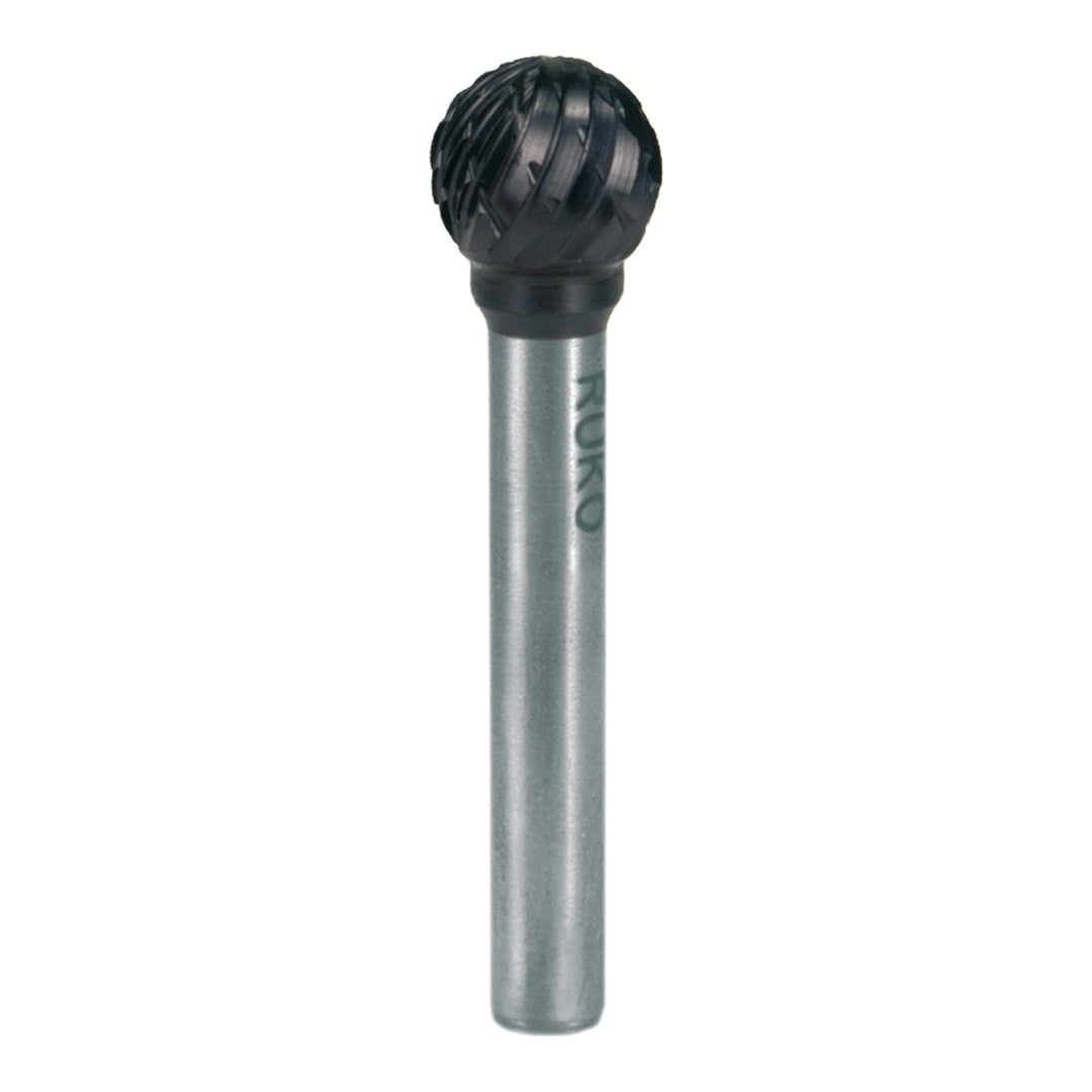 RUKO 116045TC - Fresas metal duro TiCN forma D - KUD Esférica (16 x 54 mm)