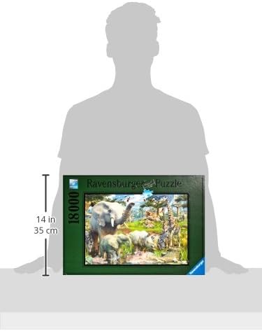 Ravensburger 17823 - David Penfound "At the waterhole" - 18000 Teile Puzzle (276x192 cm)
