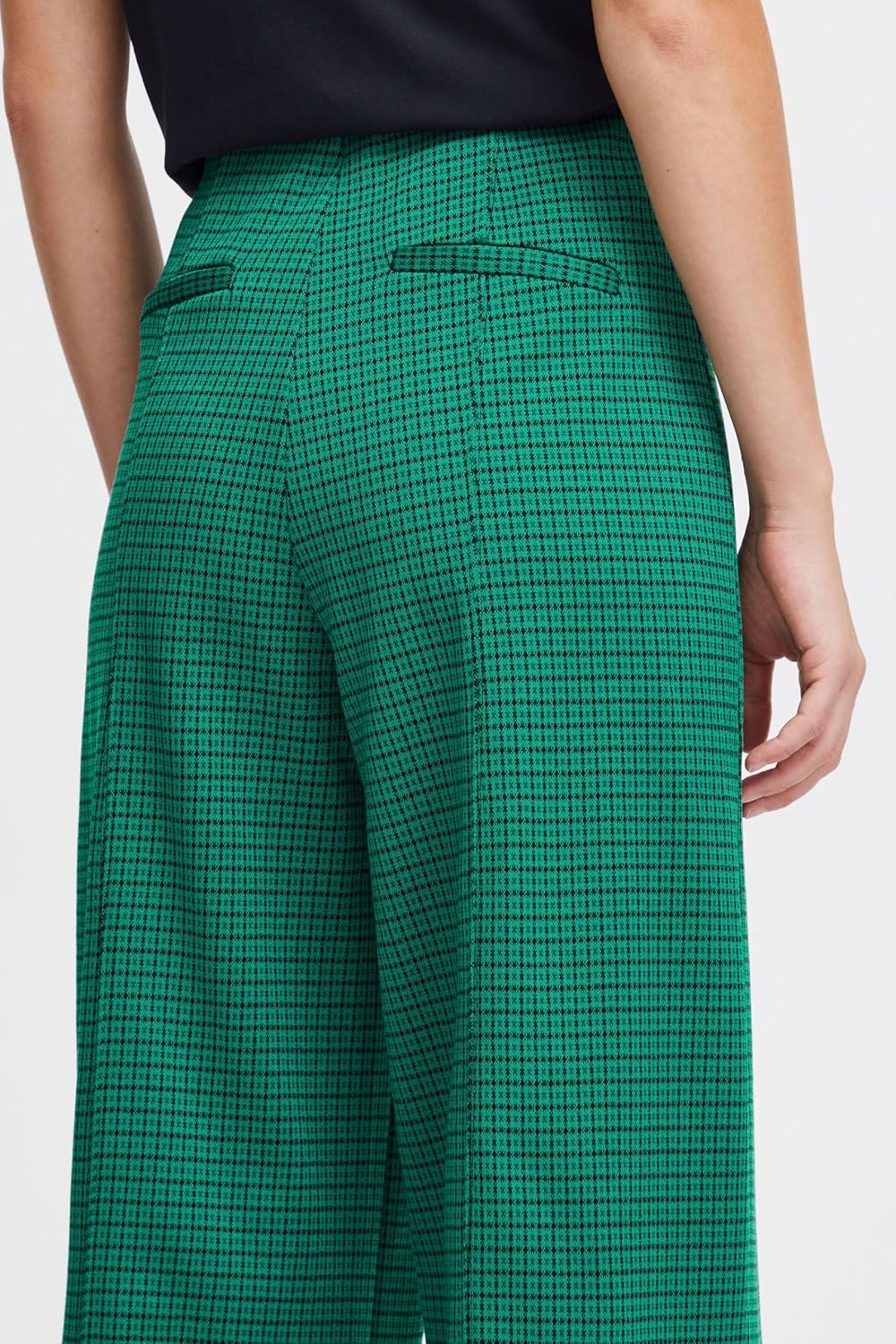 ICHI Damen Lässige Business-Hose XS Cadmium Green (185424), XS Cadmium Green (185424)