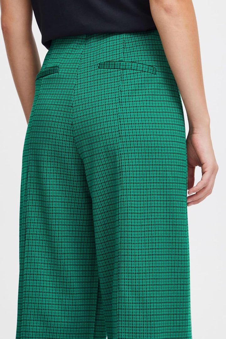 ICHI Damen Lässige Business-Hose XS Cadmium Green (185424), XS Cadmium Green (185424)
