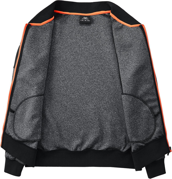 W JIANWANG Herren Jogginganzug Trainingsanzug Sportanzug Fussball Sporthose für Gym Tracksuit Atmung