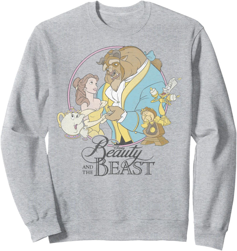 Disney Beauty And The Beast Classic Group Shot Sweatshirt