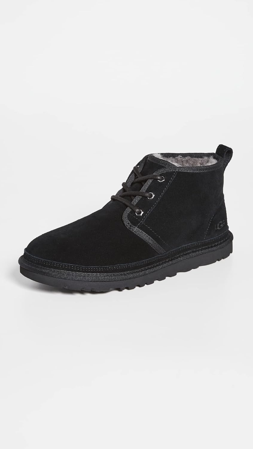 UGG Australia Herren Neumel Chukka Boots 38 EU Schwarz, 38 EU Schwarz