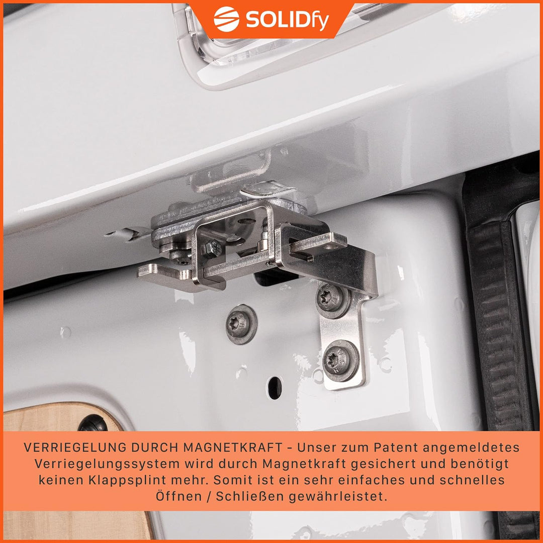 SOLIDfy® - Hecktürverriegelung für Mercedes Sprinter W907 W910 (VS30) | Hecktür Einbruchschutz Siche