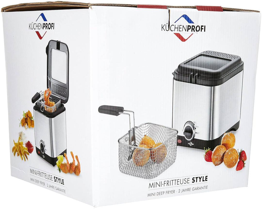 Küchenprofi Mini Fritteuse-Kp1709502800/grau