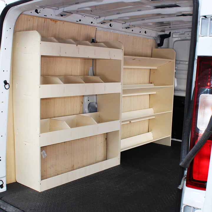 Vanify - Kompatibel mit Opel VIVARO L1 2014-19 Fahrzeugeinrichtung Fahrzeugregale, Werkzeugkasten un
