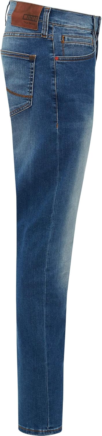MUSTANG Herren Jeans Hose Oregon Tapered 28W / 32L Blau, 28W / 32L Blau