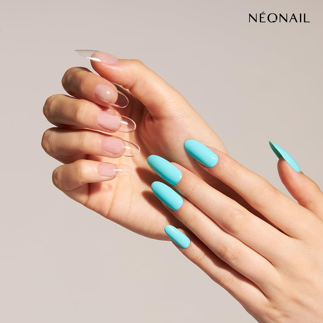 NEONAIL Flexible Nageltips 01 Clear Oval - Press On Nails - Nägel zum Aufkleben - Nail Tips - Tips f