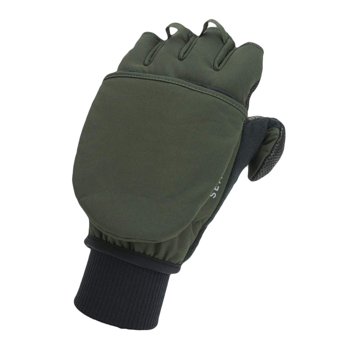 Sealskinz Unisex Kaltes Wetter Winddichter Fausthandschuh Olive Green/Black XXL, Olive Green/Black X