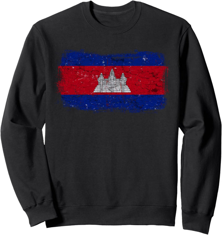 Kambodscha Kambodschanische Nationalflagge Sweatshirt