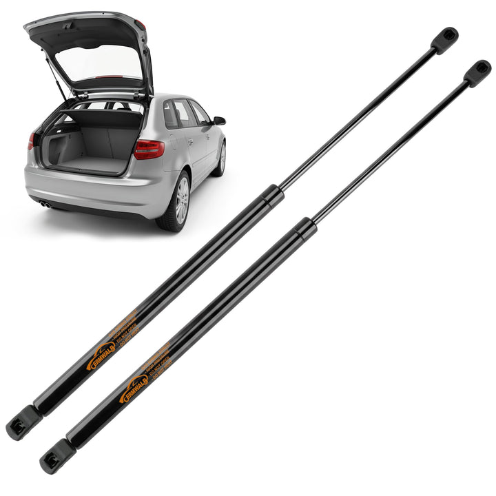 2X Heckklappendämpfer für Audi A3 Sportback 8PA 2004-2013 Gasdruckfeder Kofferraum Dämpfer Schwarz G