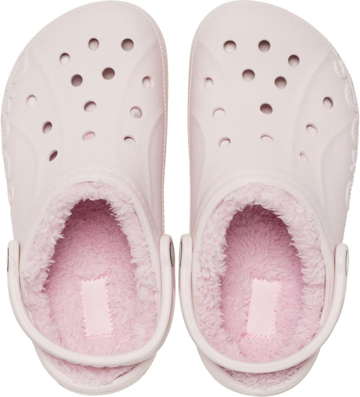 Baya Lined Clogs, Fuzzy Slippers 37 EU Barely Pink Multi, 37 EU Barely Pink Multi
