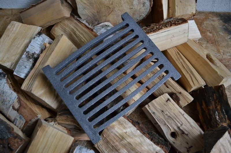 SEZAM 26 x 21,5 cm Gussrost Ofenrost Ascherost Kaminrost passend Kaminofen Tafelrost Rost Ofengitter