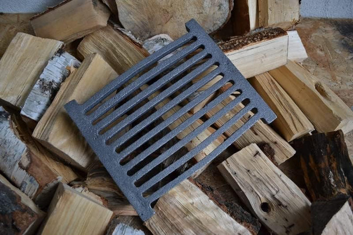 SEZAM 26 x 21,5 cm Gussrost Ofenrost Ascherost Kaminrost passend Kaminofen Tafelrost Rost Ofengitter