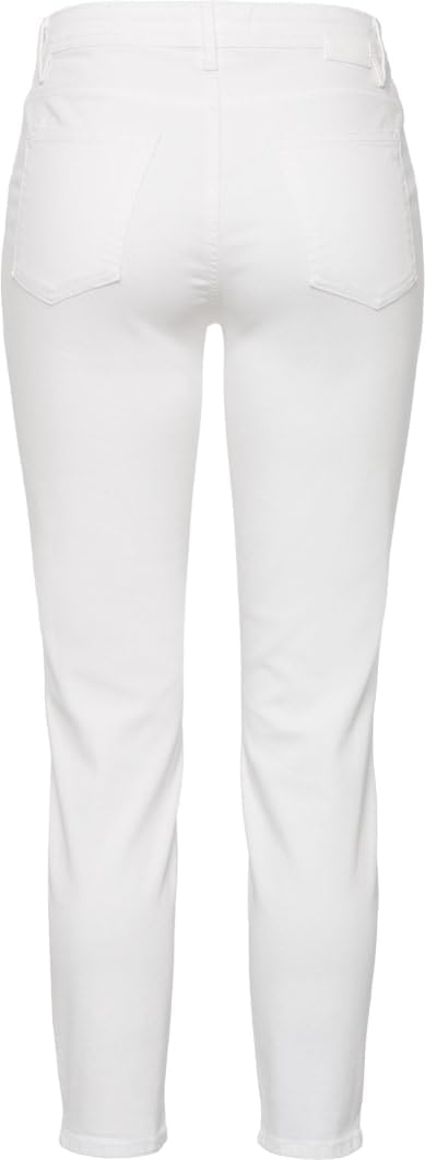 Brax Damen Jeans Style Shakira S Free to Move: Five-Pocket-röhrenjeans 27W / 30L Weiss, 27W / 30L We