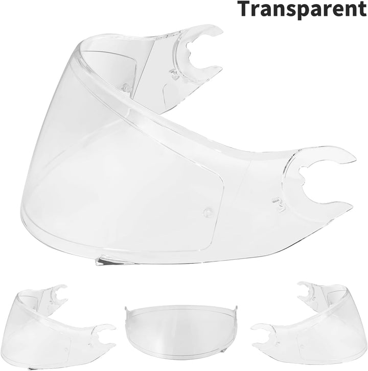 Helmvisier für Shark D Skwal D-Skwal 2 Spartan,Motorradhelm Visier,Motorrad Windschutz Helm Objektiv