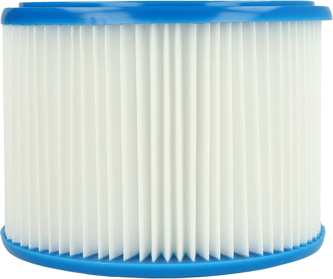 vhbw Rund-Filter Falten-Filter kompatibel mit Staubsauger, Saugroboter, Mehrzwecksauger Ersatz für F