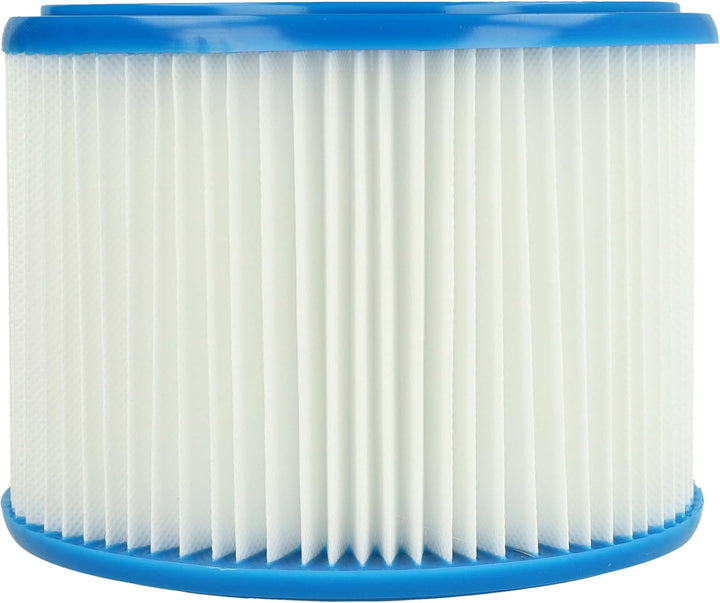 vhbw Rund-Filter Falten-Filter kompatibel mit Staubsauger, Saugroboter, Mehrzwecksauger Ersatz für F