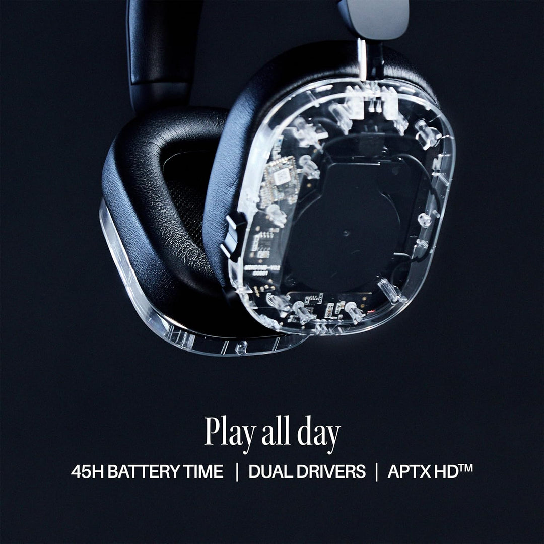 Defunc Mondo Over-Ears Wireless Headphones with Optional Cable - 45H of Active Play Time - Bluetooth