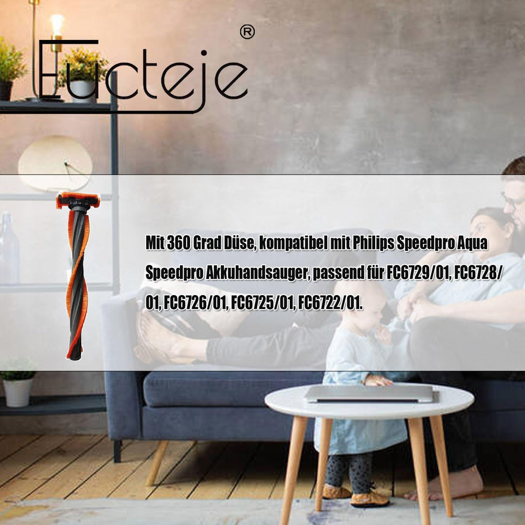 Bürste 2023 verbessert Ersatzbürste Düsenbürste Ersatzteile kompatibel mit Philips Speedpro und Spee