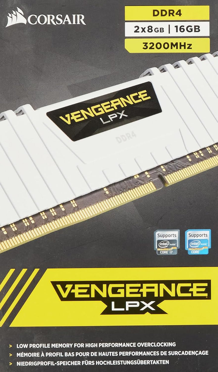 Corsair Vengeance LPX 16GB (2x8GB) DDR4 3200MHz C16 XMP 2.0 High Performance Desktop Arbeitsspeicher