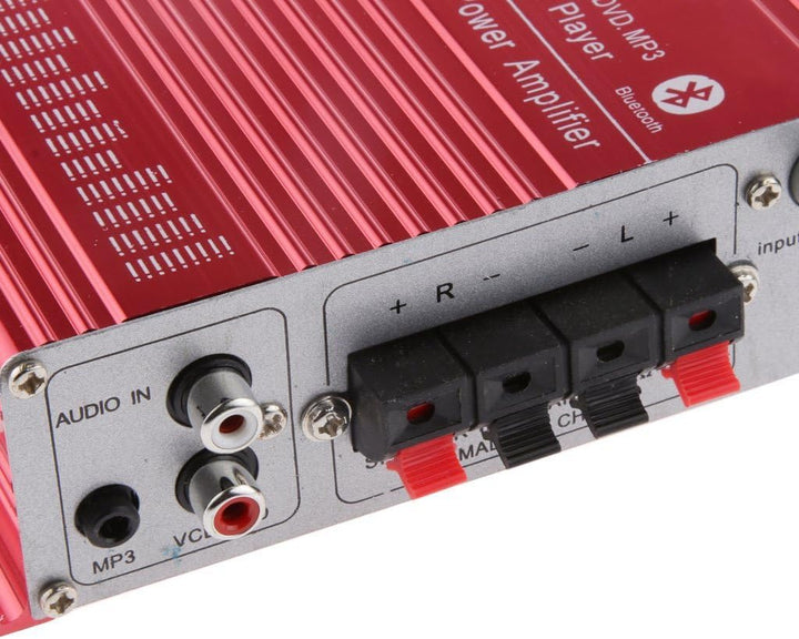 12V HiFi Stereo Bluetooth Digitalaudioverstärker USB SD DVD FM Audio Radio Stereo MP3