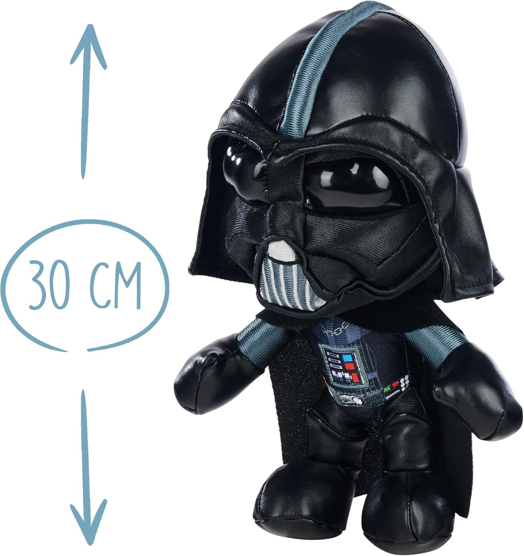 Disney Star Wars Darth Vader Plüschfigur 25 cm – Kuscheltier Sith Lord zum Sammeln und Spielen, weic
