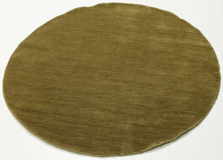 RugVista, Handloom, Teppich, Mittelflor, ∅ 200 cm, Rund, Wolle, Flur, Schlafzimmer, Küche, Wohnzimme