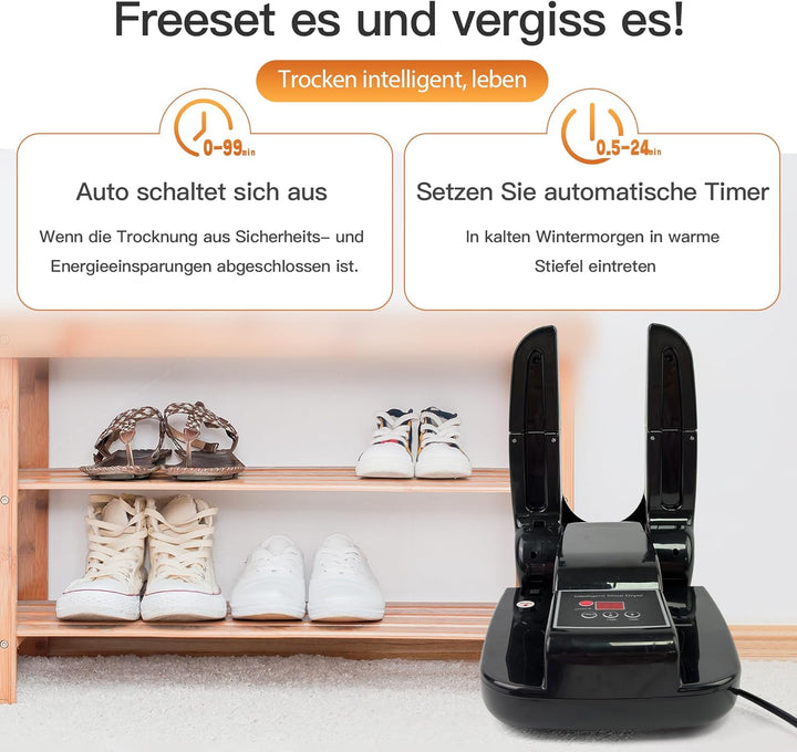 Stiefel und Schuhe Trockner, Handschuhtrockner, Schuhtrockner fussballschuhe Elektrisch, Tragbares E