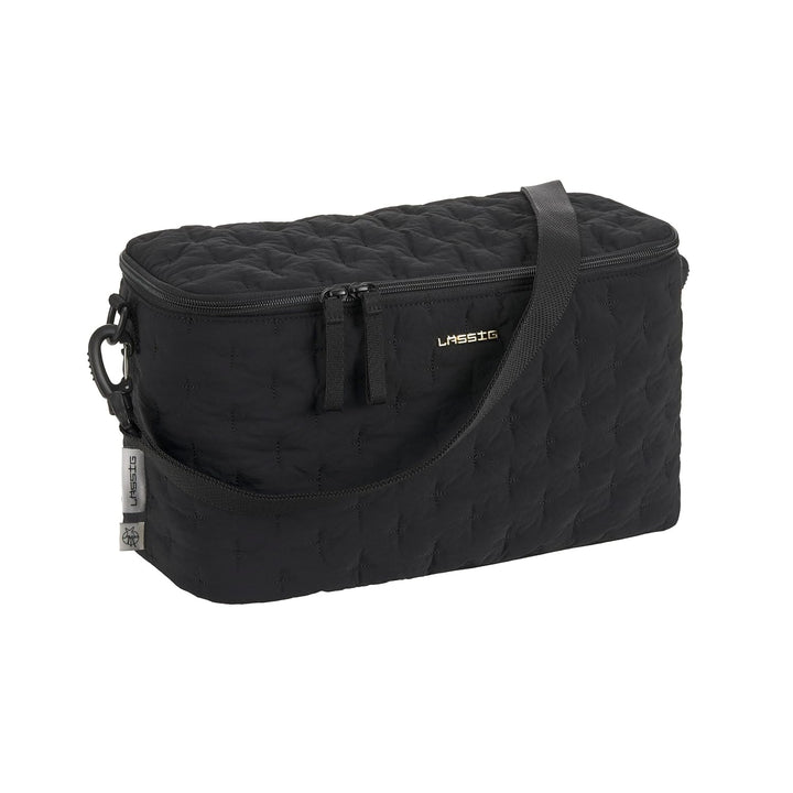 LÄSSIG Umhängetasche Enoa Buggy Organizer Quilted Black schwarz