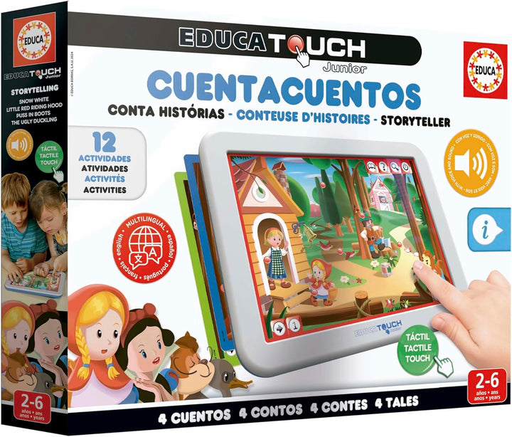 Educa - EducaTouch Junior, Es war einmal Geschichtenerzählen, mit Musik und Liedern, Lernspiel für K