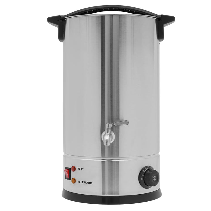 Silber Elektrischer Wachsschmelzofen, 15L Wachsschmelzer Temperaturbereich 30-110℃, für Kerzenherste