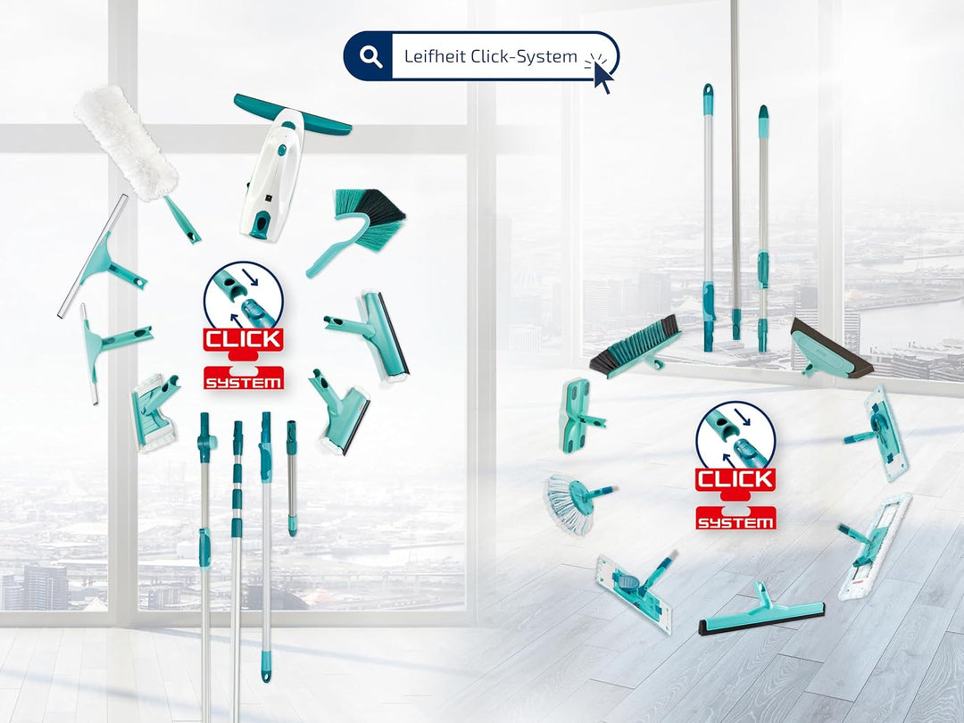 Leifheit Bodenwischer Set CLEAN Twist M Ergo Micro Duo und Kraftreiniger Set Clean Twist Ergo 2.0 mi