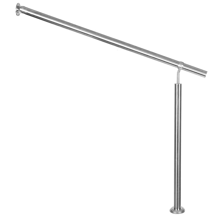 Edelstahl Handlauf Treppengeländer Geländer für Treppe Treppen mit Wandhalter seitliche Montage Wand