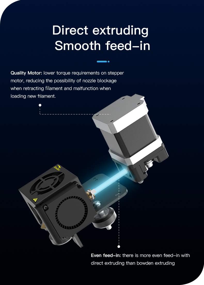 Creality Original Ender-3 Direkt Extrudierungs Kit Upgrade Direkt Extruder Komplettes Hotend-Düsen-K