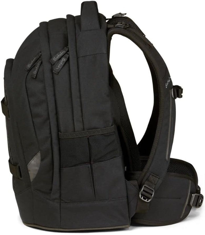 satch Pack Pencil Slider Edition Schulrucksack Set 3tlg. mit Sporttasche (Blackjack), Blackjack