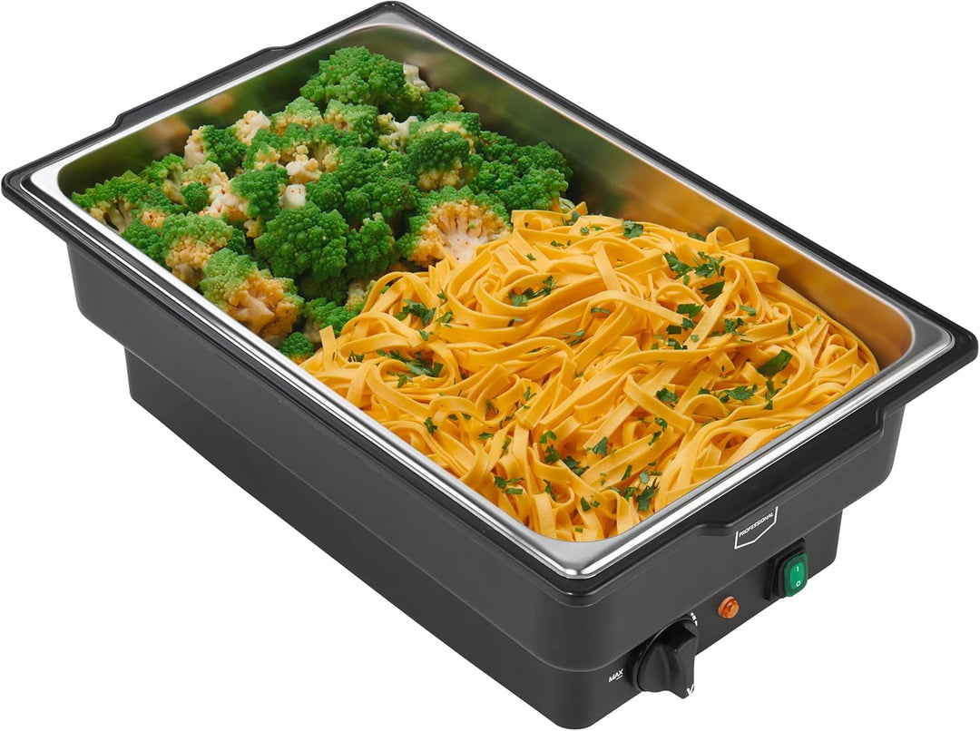 METRO Professional Chafing Dish GCD1009, Kunststoff/Edelstahl, 34.7 x 58 x 25.4 cm, 900 W, 2.8 L, Te