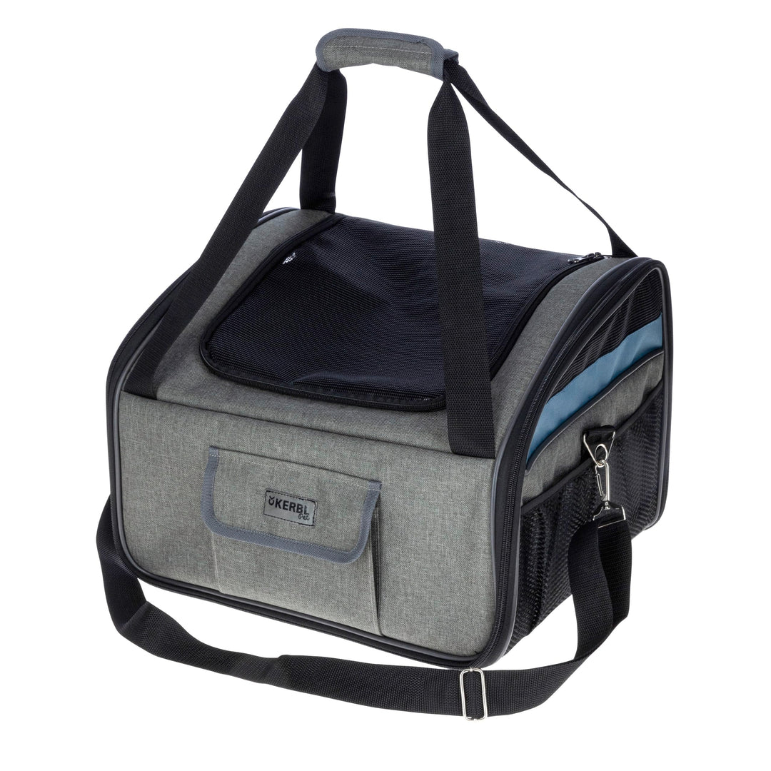 Autositztasche Vacation 44x35x30cm, grau/blau