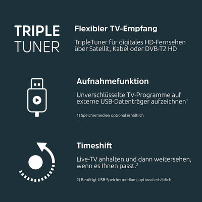 TechniSat TECHNIVISION HD32AW MOBIL - kompakter, tragbarer Direct-LED-Smart TV (32 Zoll, Dreifacher