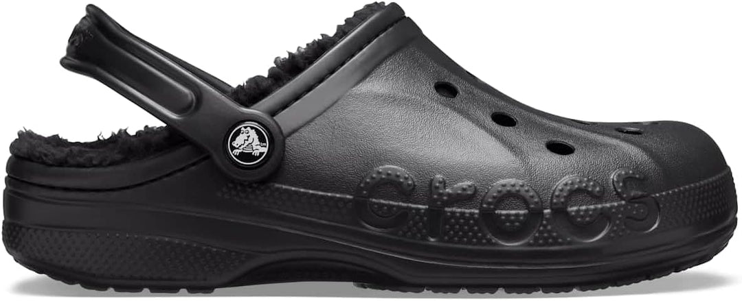 Crocs Unisex Baya Lined Clog 36/37 EU Schwarz, 36/37 EU Schwarz