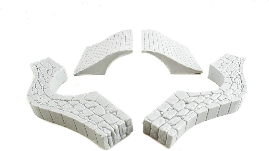 War World Gaming Battle Bocage Steinbrücke - 28mm WW2 Tabletop Gelände Modellbau Modell Landschaft D