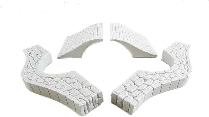 War World Gaming Battle Bocage Steinbrücke - 28mm WW2 Tabletop Gelände Modellbau Modell Landschaft D