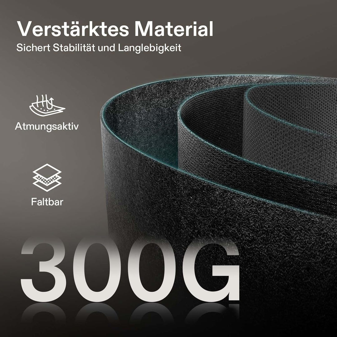VIVOSUN 5er-Packung 12L hochbelastbare verdickte Stofftöpfe, Pflanzsack aus Vliesstoff mit Griffen f