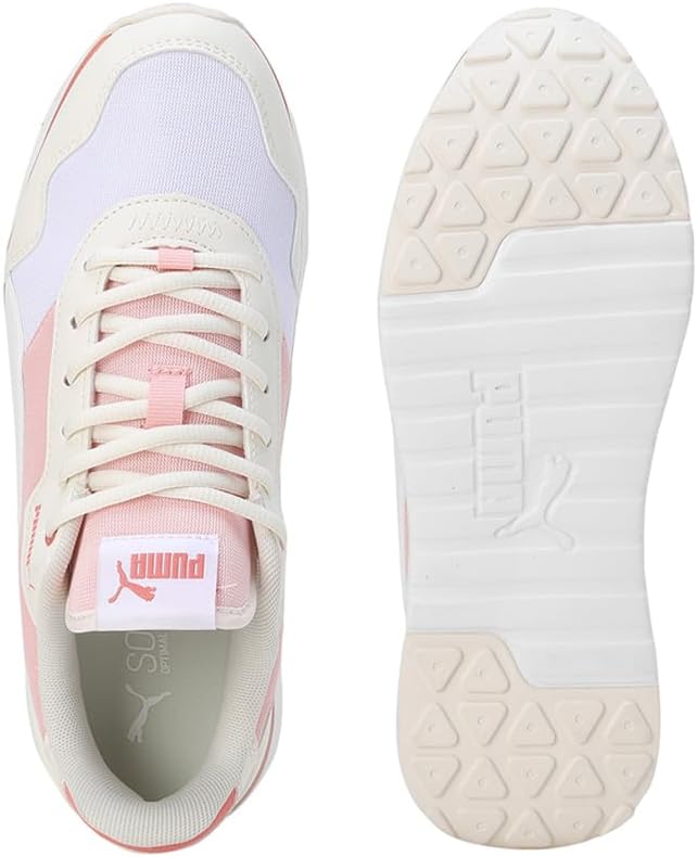 PUMA Damen R78 Voyage Sneaker 37 EU Rose Dust Puma White Pristine Hibiscus Flower, 37 EU Rose Dust P