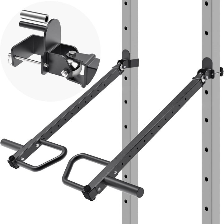 SELEWARE Multi Grip Dip-Stangenaufsatz für 2 x 2 oder 3 x 3 Zoll mit 1 oder 5/8 Zoll Loch Power Rack